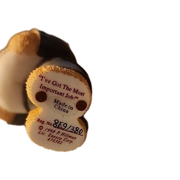 1998 Enesco CHERISHED TEDDIES Flower Girl and Ring Bearer Wedding Bears 2 1/2" - Picture 5 of 7